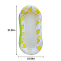 Rooxin Inflatable Water Hammock – Pool & Beach Float Bed