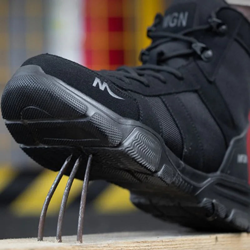 Indestructible Steel Toe Work Boots – Men & Women Safety Shoes