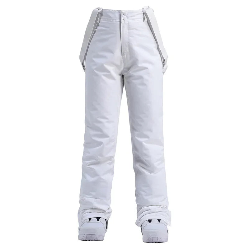 Unisex Winter Ski Pants – Thick, Waterproof, Windproof Snow Trousers