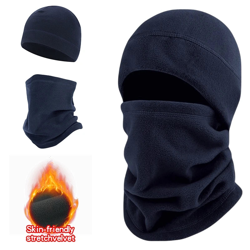 Winter Balaclava Face Mask & Neck Warmer – Windproof Outdoor Cap