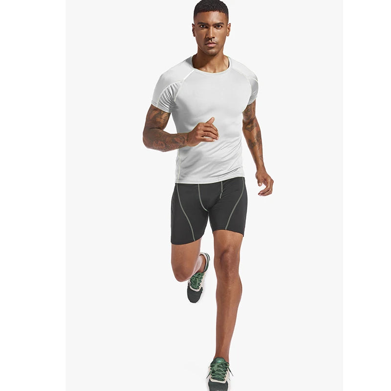 Men’s Compression Shorts – Quick-Dry Skinny Training Tights