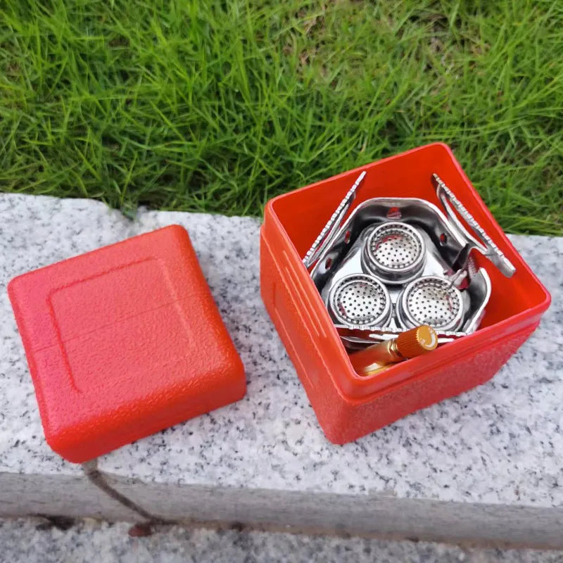 3-Head Gas Stove – 5800W Folding Camping Burner