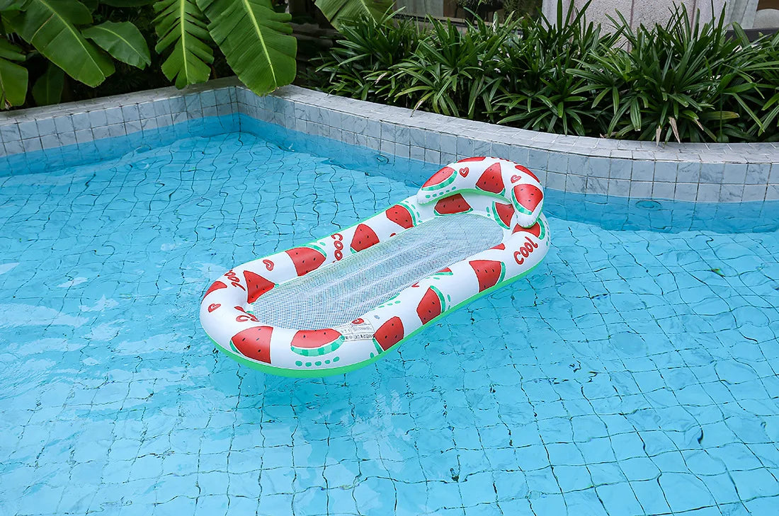 Rooxin Inflatable Water Hammock – Pool & Beach Float Bed