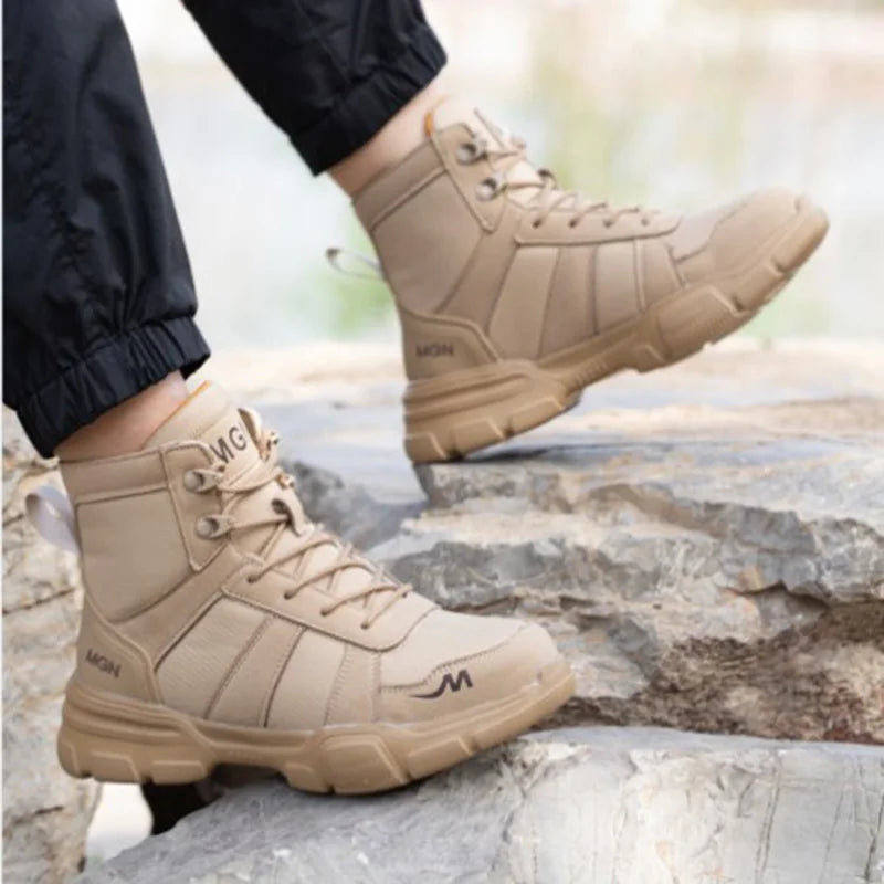 Indestructible Steel Toe Work Boots – Men & Women Safety Shoes