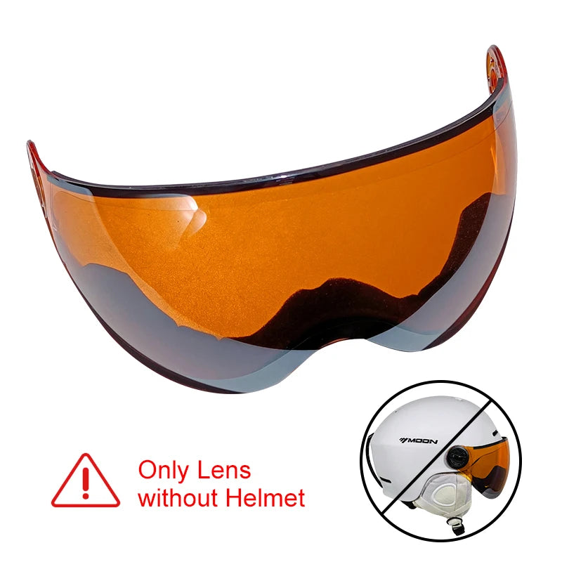 Ski Helmet with Snow Visor – Safety Gear for Winter Sports