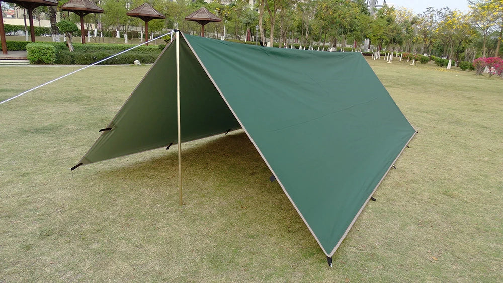 Waterproof Tent Tarp – Lightweight Outdoor Camping Sun Shelter