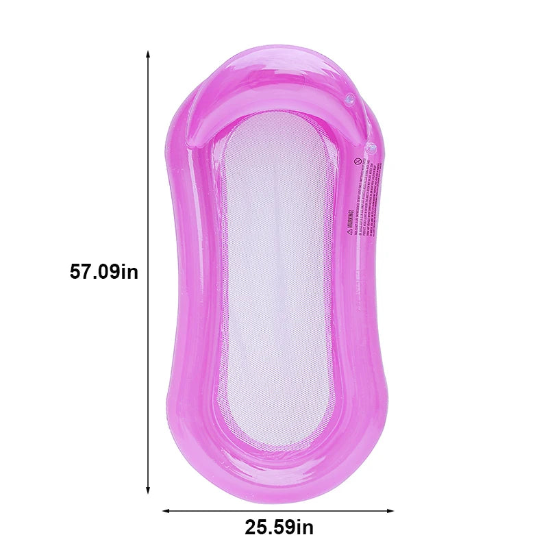 Rooxin Inflatable Water Hammock – Pool & Beach Float Bed