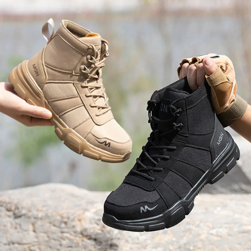 Indestructible Steel Toe Work Boots – Men & Women Safety Shoes