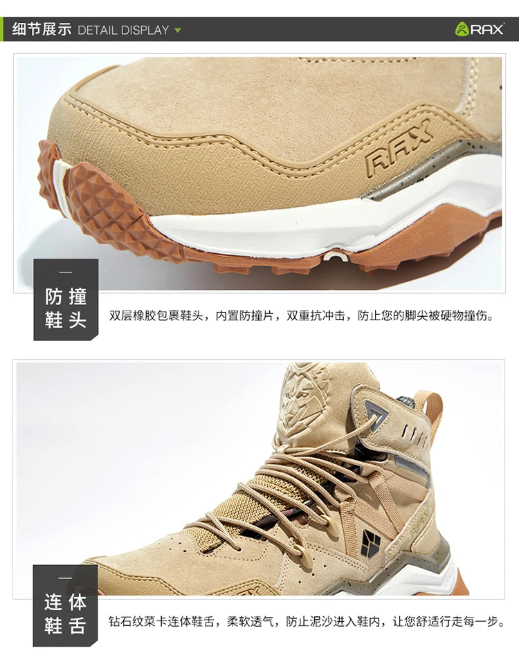 Waterproof Winter Hiking Shoes – Men’s Outdoor Snow Boots