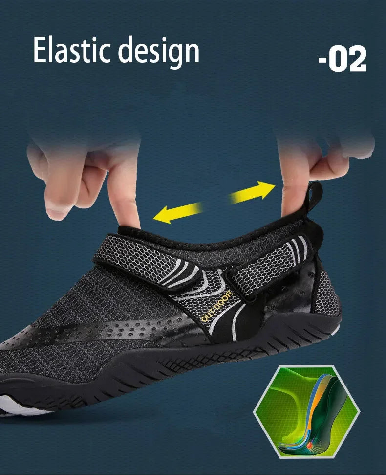 Unisex Aqua Shoes – Quick-Dry Breathable Water Sneakers