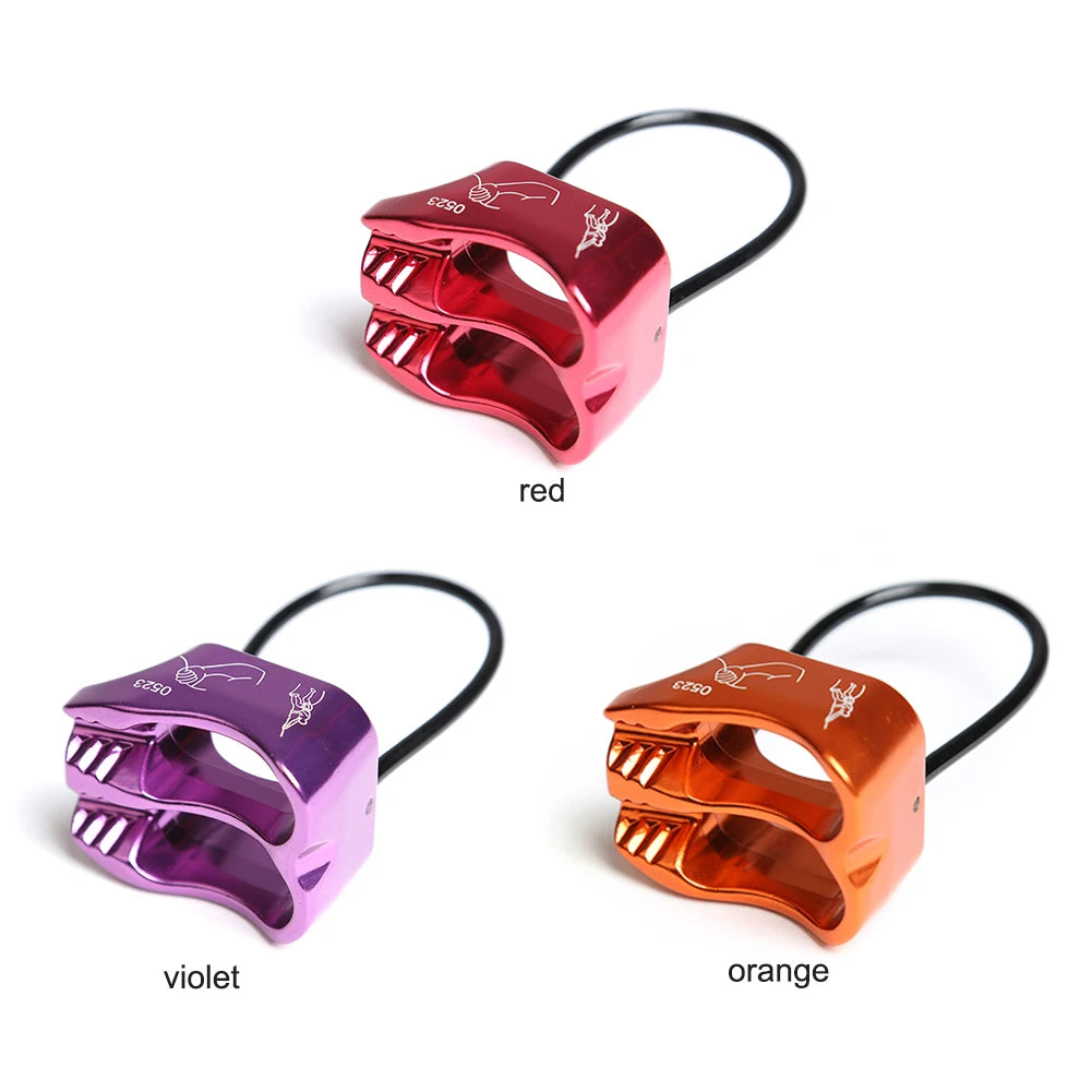 RMOJOYCE ATC Belay Device – 25kN Aluminum Rock Climbing Descender