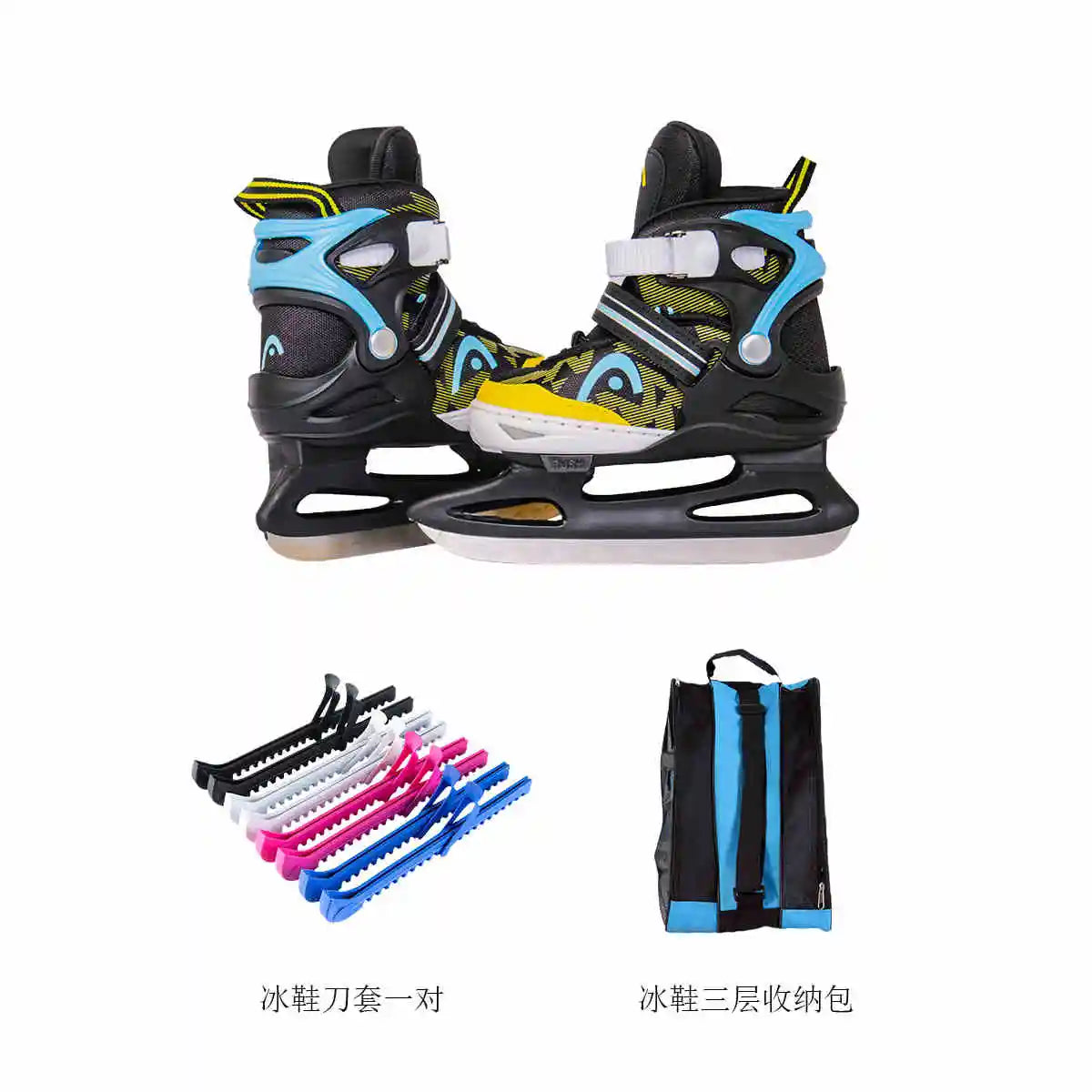 Adjustable Kids’ Figure & Ice Hockey Skates – Beginner to Pro