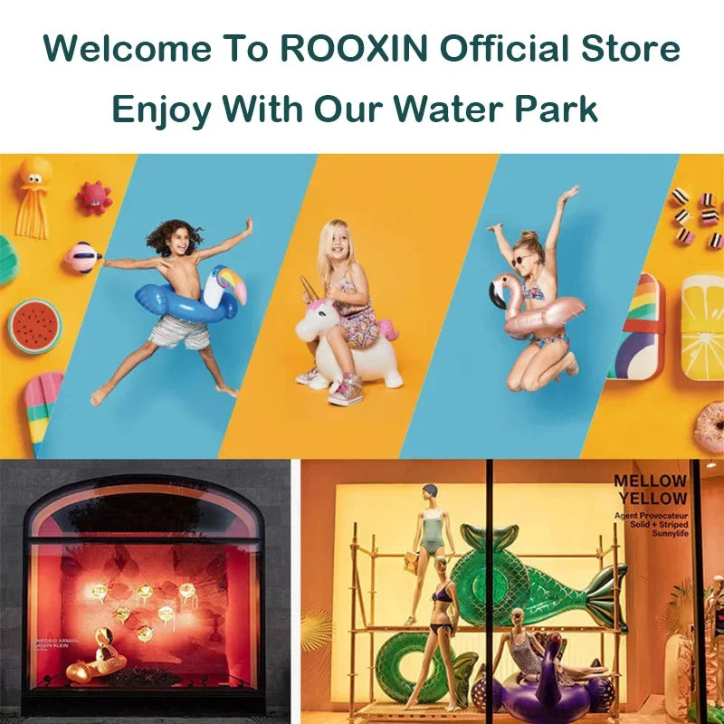 Rooxin Inflatable Water Hammock – Pool & Beach Float Bed