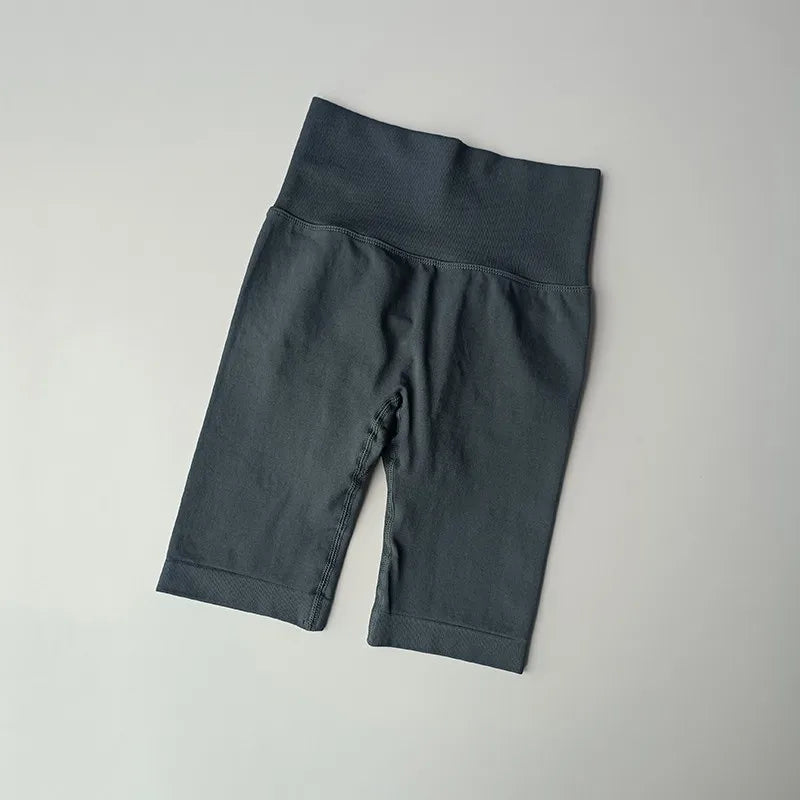 High-Waist Women’s Yoga & Fitness Shorts – Hip Push-Up Quick-Dry