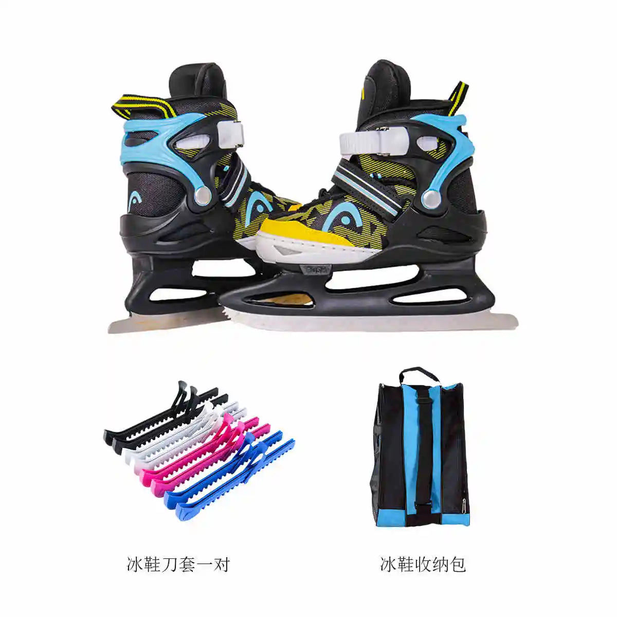 Adjustable Kids’ Figure & Ice Hockey Skates – Beginner to Pro